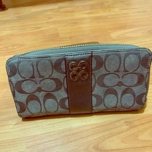 Coach large wallet